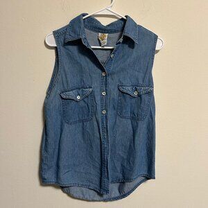 Vintage Kevin G. Sportswear Cotton Denim Vest